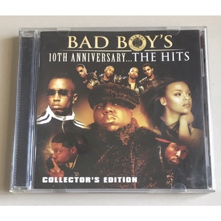 ซีดีเพลง ของแท้ ลิขสิทธิ์ มือ 2 สภาพดี...ราคา 199 บาท รวมศิลปิน อัลบั้ม “Bad Boys 10th Anniversary...The Hits”