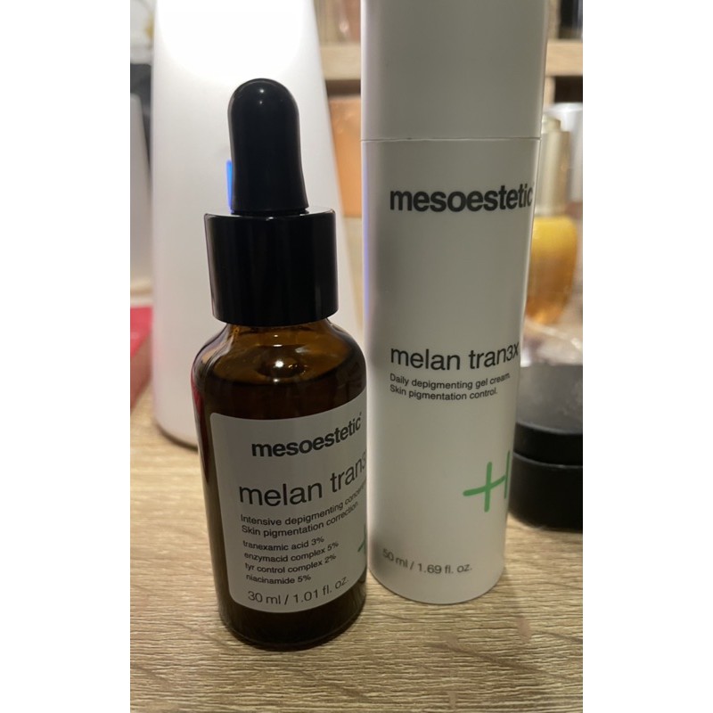 #Mesoestetic melan tran3x ส่งต่อพร้อมกล่องครบ