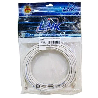 ⚡️สายแลนสำเร็จรูปของแท้⚡️ LINK CAT6 LAN UTP Cable 3m / 5m / 10m / 15m / 20m รองรับความเร็ว 10/100/1000 US-5103LZ-1 Mbps