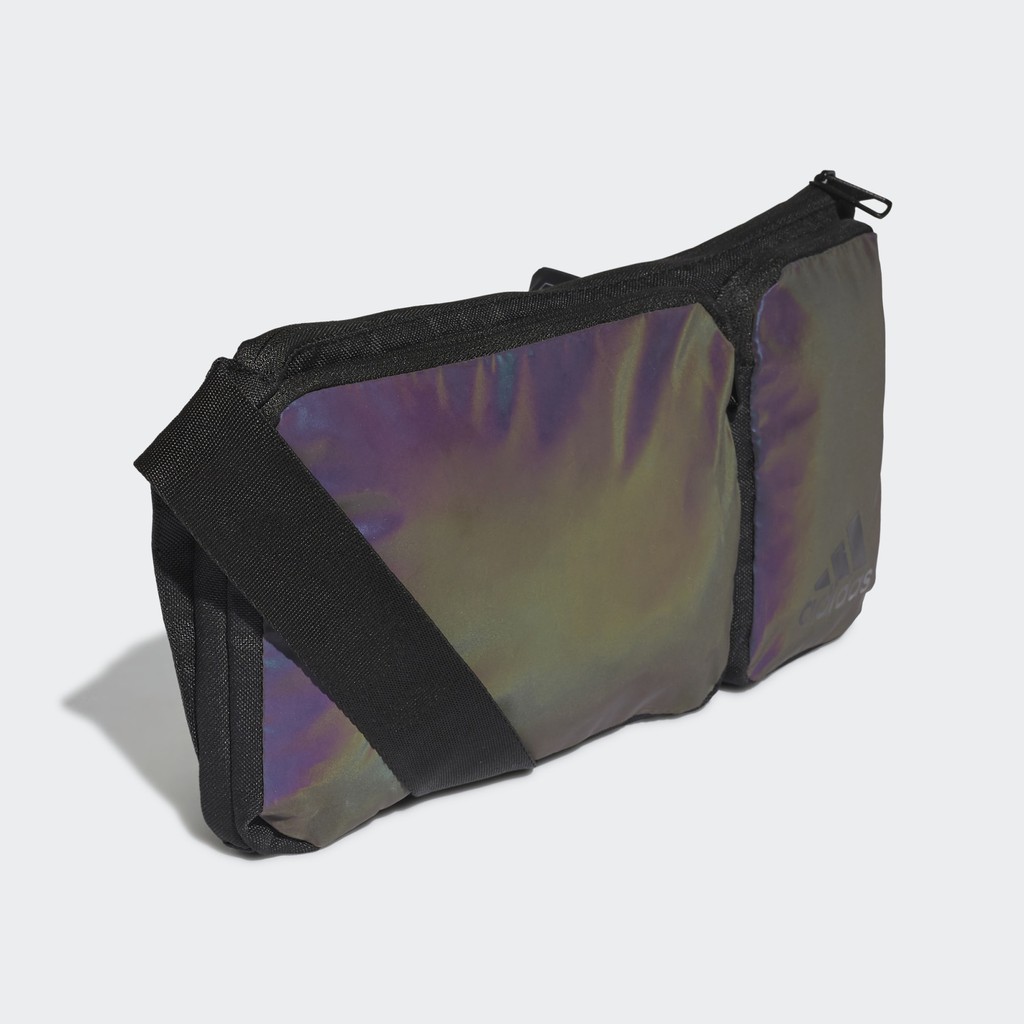 Adidas กระเป๋าคาดอก/คาดเอว Slim Waist Bag | Black/Signal Pink ( FT7071 )