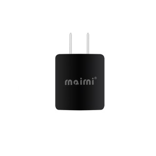 Maimi wall charge adapter 2 in1 Micro USB Caable (Black)