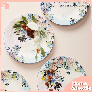 【พร้อมส่ง】จานเซรามิค Anthropologie | Gardenshire Dinner Plates