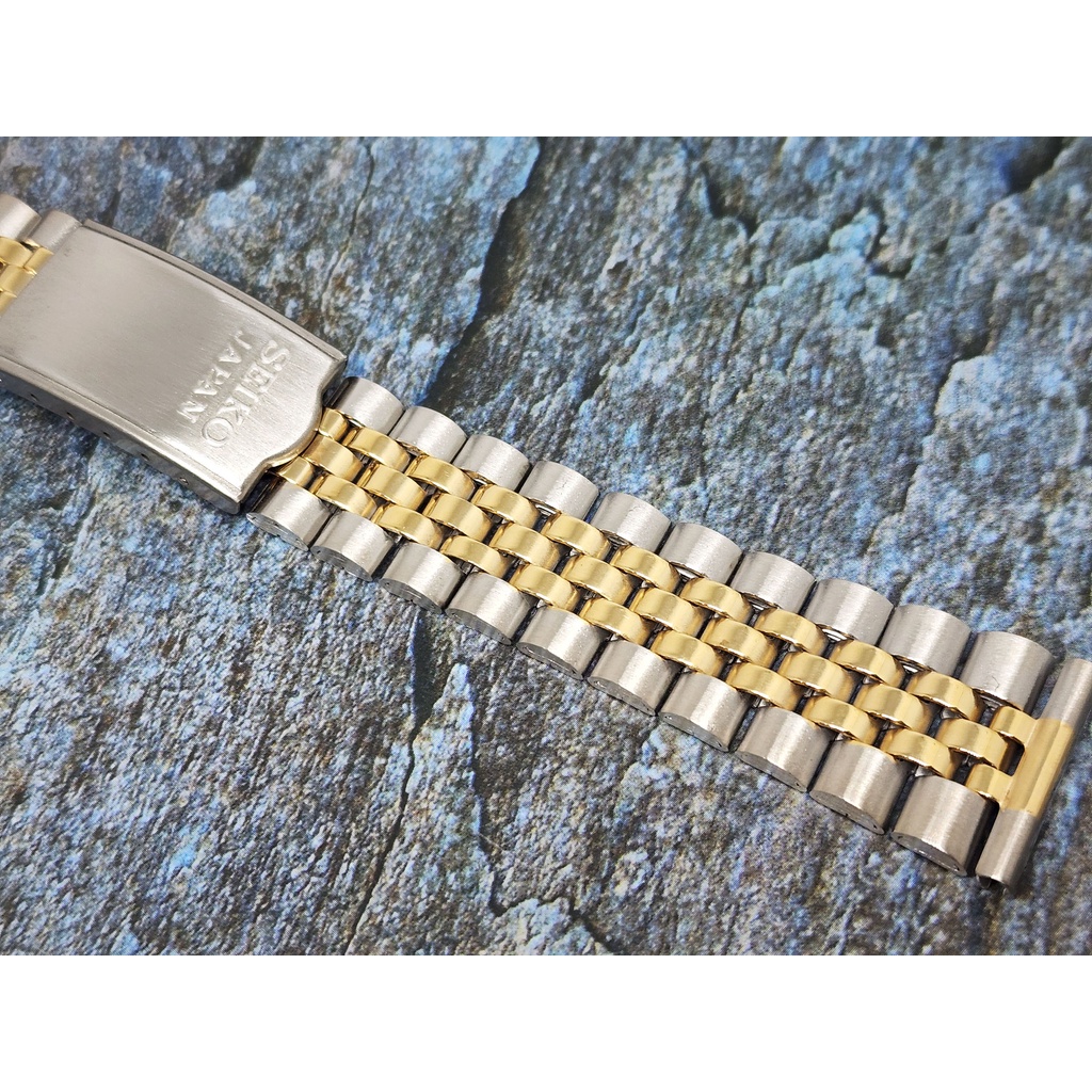 สายนาฬิกา seiko jubilee 2 กษัตริย์ หูตรง 18mm 20mm