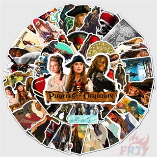 50Pcs/Set ❉ Pirates of the Caribbean Series 01 สติ๊กเกอร์ ❉ Jack Sparrow DIY Fashion Mixed Waterproof Doodle Decals สติ๊กเกอร์