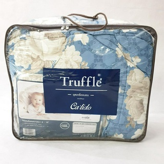 Truffle ชุดเครื่องนอน 6 ฟุต กาลิโต้ L8116/6P  แบบรัดมุม 6 ชิ้น