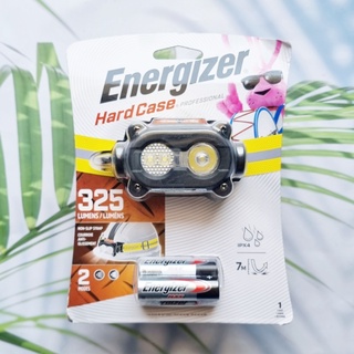 (Energizer®) Hard Case® Professional LED Headlamp Flashlight 325 Lumens ไฟฉายคาดศีรษะ ไฟฉายคาดหัว
