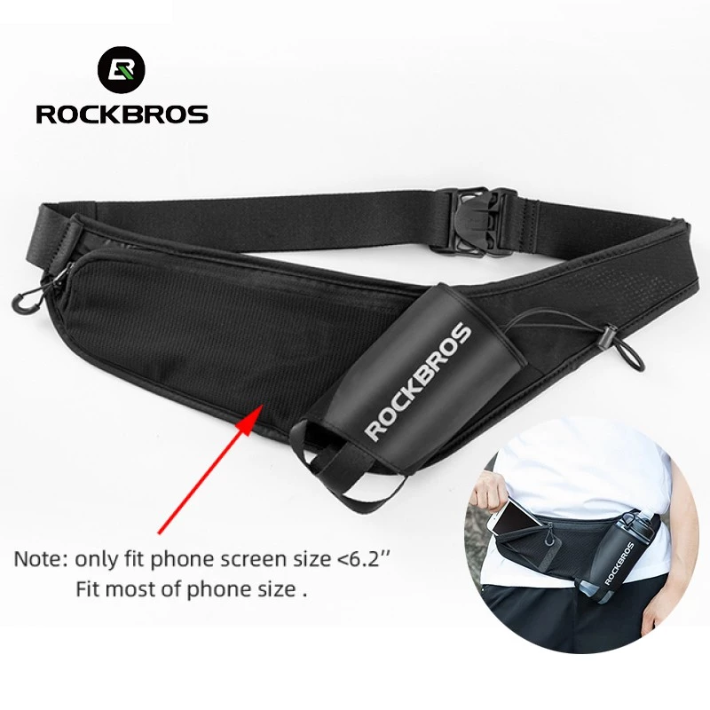 ROCKBROS กระเป๋าใส่ขวดน้ํา อุปกรณ์เสริม สําหรับขี่จักรยาน เดินป่า เล่นกีฬากลางแจ้ง