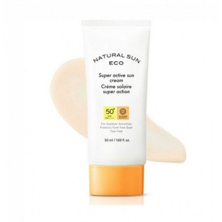 NATURAL SUN ECO SUPER ACTIVE SUN CREAM SPF50+ PA++++