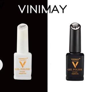 สีเจล Titanium Black &amp; White vinimay ของแท้ 100%