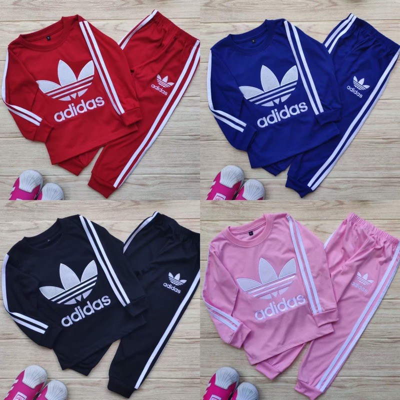 Hชุดเช็ทเด็ก เสื้อแขนยาว + กางเกงขายาว งานปักสุดปัง(พร้อมส่ง)
