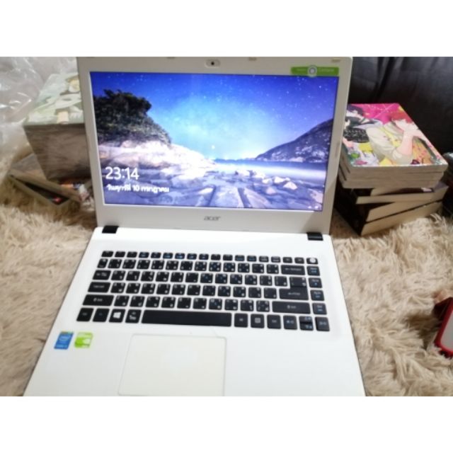 โล๊ะ!! Notebook​ acer​ ram4 hdd 1TB มือสอง​win10​ pro​ แท้!!!  ส่งฟรี