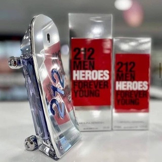 CH Carolina Herrera 212 Heroes Forever Young EDT 90ml​ ซีล​ สคบ.​