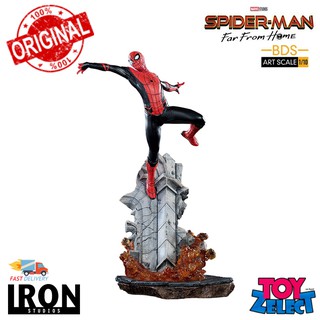 พร้อมส่ง+โค๊ด Spider Man: Spider Man Far From Home BDS 1/10 Scale By Iron Studios (ลิขสิทธิ์แท้)