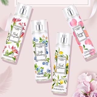 🌸🌼🌻🌞Victoria’s Fleur กลิ่นหอมผลไม้หอมหวานน่าทะนุทะนอม326mlติดทนนานไม่ฉุน งานแท้