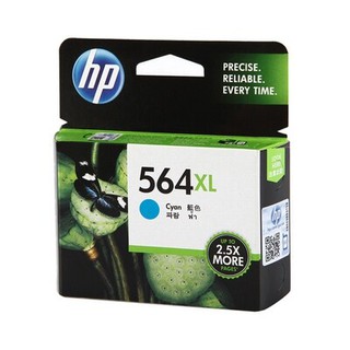 ตลับหมึกอิงค์เจ็ท สีฟ้า HP 564XL (CB323WA)/HP 564XL Cyan Ink Cartridge (CB323WA)