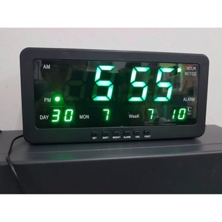 LED DIGITAL CLOCK นาฬิกาดิจิตอลปลุก ตั้งโต๊ะ ติดผนัง LED YX-1008