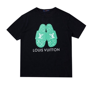 [100% Cotton]เสื้อยืดแขนสั้น ผ้าฝ้ายแท้ พิมพ์ลาย L1V สีดํา สวมใส่สบาย แฟชั่นสําหรับผู้ชาย และผู้หญิง 2022