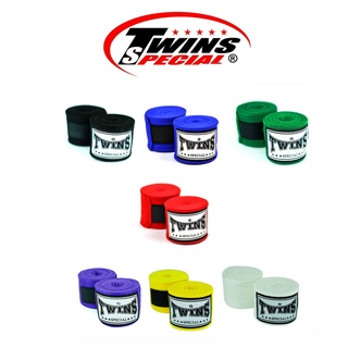 ผ้าพันมือ Twins Special Handwraps  CH-1  non-elastic cottons ผ้าพันมือ แบบไม่ยืด สีล้วน