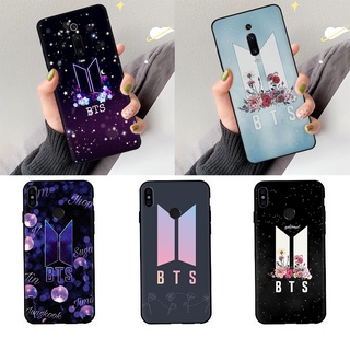 เคสโทรศัพท์ซิลิโคน TPU แบบนิ่ม ลาย 50YYDS โลโก้ BTS สําหรับ Redmi Note 10 11 11S 4G Xiaomi Poco M2 F2 M3 X4 M4 Pro 5G