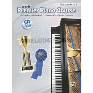 (โค้ดINCSM2Lลด70฿) Premier Piano Course, Performance 6 00-34669