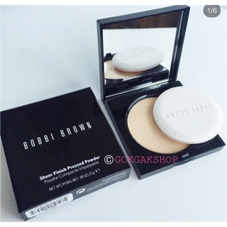 Bobbibrown แป้งอัดแข็ง bobbibrown sheer finish pressed powder