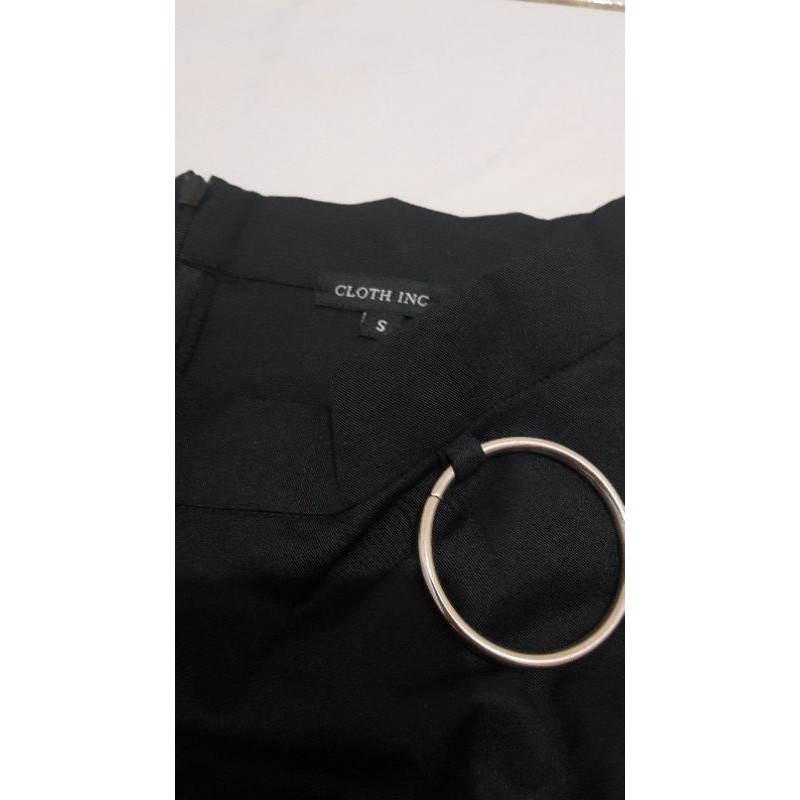 ผ้า Inc กางเกงชั้นในผู้หญิง Culotte XS สีดํา