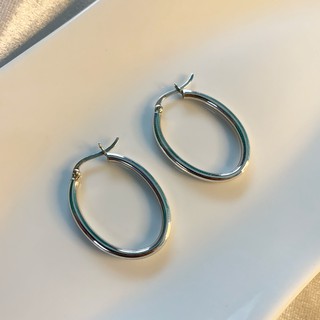 ต่างหูห่วงสปริงล็อค หนา 3MM กว้าง 30 MM