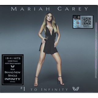 Mariah CAREY - 1 To Infinity - 2015 แผ่น CD เพลง SONY และ SLIPCASE (18 1 Hits + 1 Brand New Single)