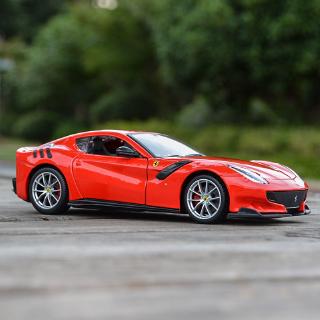 Bburago 1:24 Ferrari F12 tdf รถหล่อแบบคงที่โมเดลของเล่นงรถยนต์านอดิเรกของสะสม