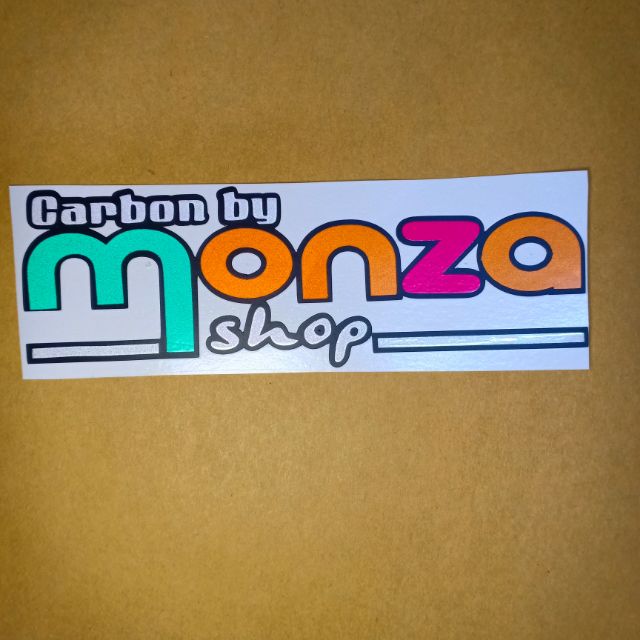 สติ๊กเกอร์ Monza shop(เล็ก)