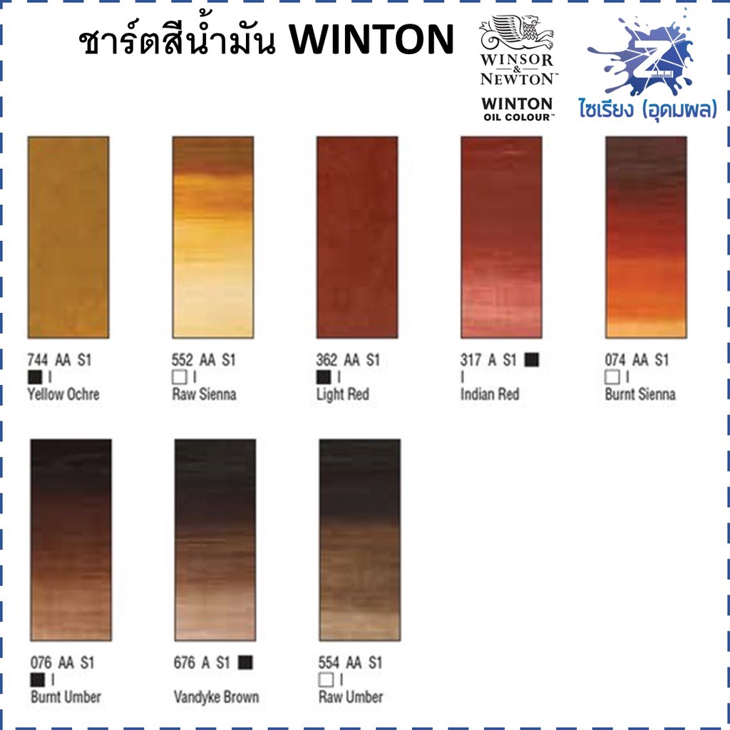 (1หลอด) สีน้ำมัน Winton (Winsor & Newton) ขนาด 37 ml. มีทุกสี แจ้งสีในแชท
