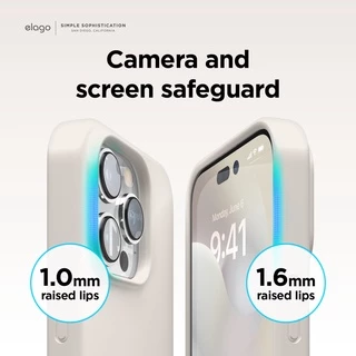 elago เคส สำหรับ iPhone 14, 14 Plus, 14 Pro, 14 Pro Max MagSafe Silicone Case