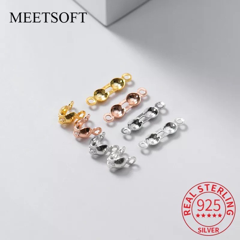 ตัวเก็บปลายสร้อยเงินแท้ 925 SD33