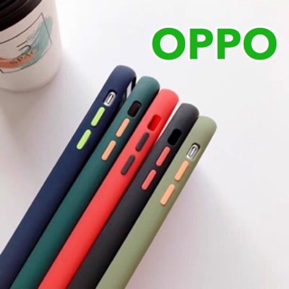 เคส OPPO ผิวด้านกันกระแทก A3s A5s A5(2020) A9(2020) A7 F9 F11pro A1k Reno2f