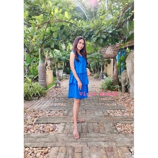 “Virin Layer dress” เดรสระบายพร้อมซับใน ทรงปล่อย น่ารัก