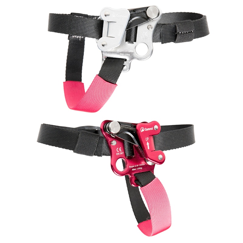 ทำงานเชือกความปลอดภัยOutdoor Safety Rock Climbing Foot Ascender Riser ...