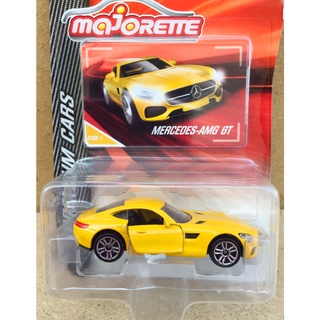 Majorette Mercedes Benz AMG GT - Yellow Color /Wheels D5S /scale 1/60 (3 inches) Package with Card