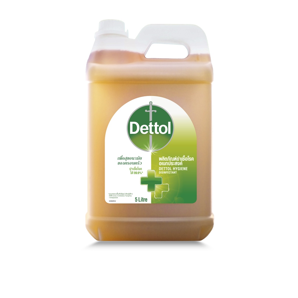 [Gift] Dettol เดทตอล น้ำยาทำความสะอาด ไฮยีน ดิสอินแฟคแทนท์ น้ำยาฆ่าเชื้อโรค 5000 มล.(สินค้าสมนาคุณงดจำหน่าย)