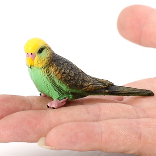 【AG】Cute Forest Parrot Mini Animal Model Miniature Landscape Ornament Garden Decor