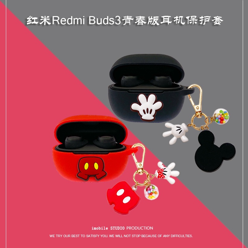 เคสหูฟัง แบบนิ่ม สําหรับ Redmi Buds 3 Lite Xiaomi Buds3 Youth Edition