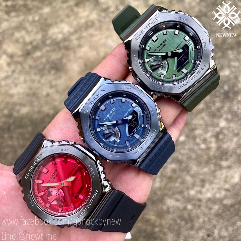 G-SHOCK GM-2100-1A GM-2100B-3A GM-2100B-4 GM-2100N-2A GM-S2100-3A GM-S2100B-8 GM-S2100PG-1A4 ของแท้ประกันศูนย์ 1ปี