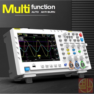 FNIRSI 1014D Digital Oscilloscope Dual Channel Input Signal Generator ออสซิลโลสโคปและเครื่องกำเนิดสัญญาณ