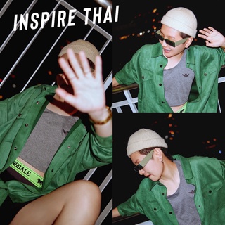 INSPIRE เสื้อกล้ามทอม เสื้อในทอม Tom Binder ครึ่งตัว สีเทา