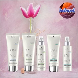 Schwarzkopf BC Scalp Genesis Purifying/Soothing/Anti-Dandruff Shampoo และ  Soothing/Rebalancing Serum แก้ปัญหาหนังศีรษะ