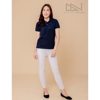 เสื้อโปโลแขนจั๊ม 🔥สีกรม🔥 (หญิง) By Doitnow สินค้าคุณภาพ จากแห่งผลิตโดยตรง!!