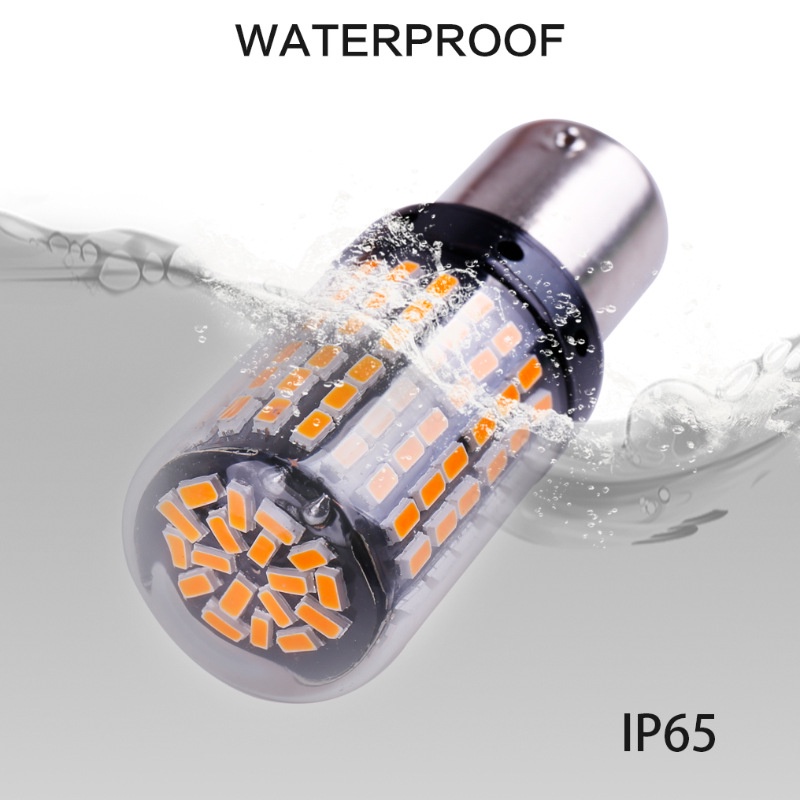 หลอดไฟเลี้ยว LED 1156 BA15S t15 P21W BAU15S PY21W 7440 W21W P21/5W 1157 BAY15D 7443 3157 144smd 1 ชิ้น ราคา ถูกที่สุด ดีลบีเคเค แกลเลอรีภาพที่ 6