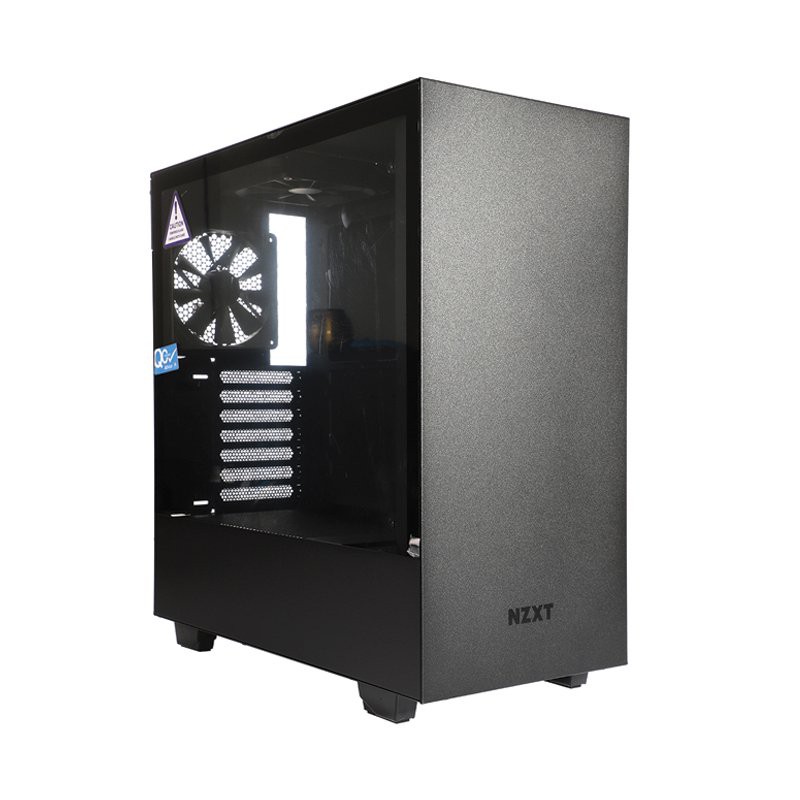NZXT CASE H510 WHITE/BLACK