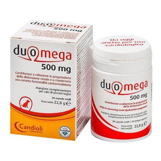 Duomega 500 mg. ดูโอเมก้า อาหารเสริม สำหรับสุนัข