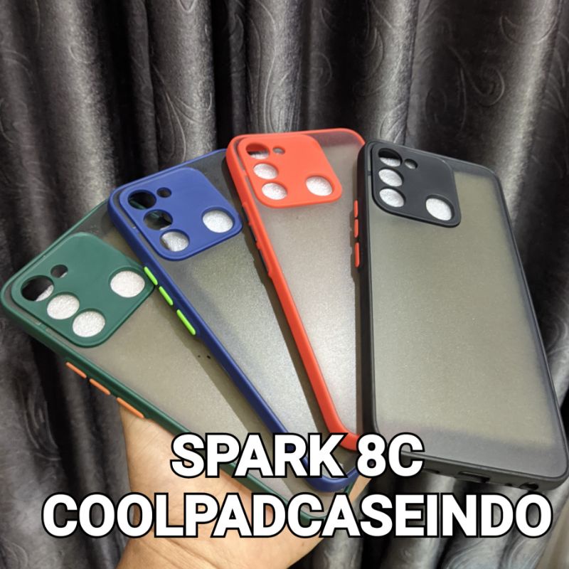 เคสนิ่ม Tecno Spark 8C KG5J KG5K AeroMatte Color