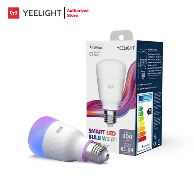[ประกัน 15 เดือน] Yeelight Smart LED Bulb W3 (Multicolor) - หลอดไฟแอลอีดียีไลต์รุ่น W3 (สี) (Global)